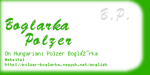 boglarka polzer business card